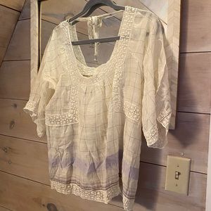 Anthropology, holding horses short sleeve shirt